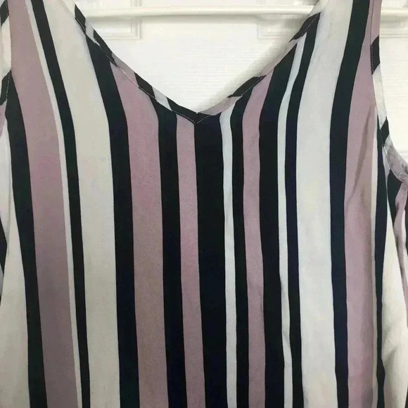 Tribal Jeans Tank Top Flowy Black, Pink, & White Size  Small - Picture 14 of 16